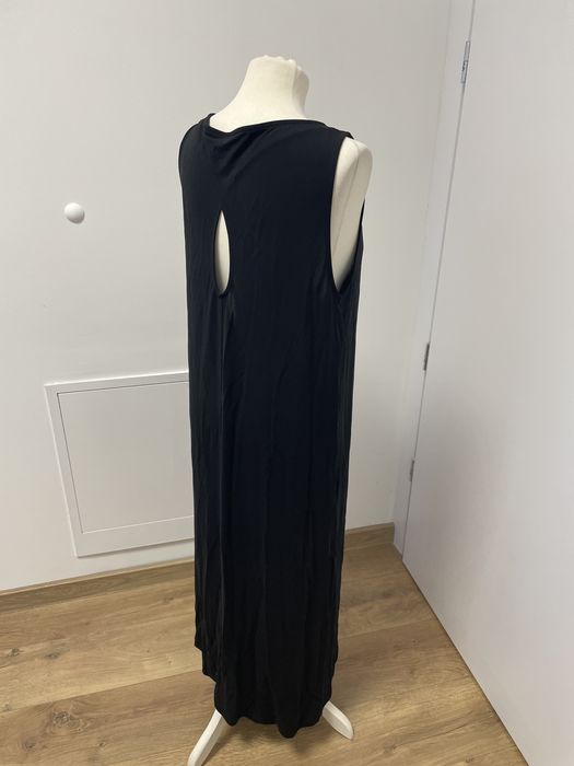 Sukienka COS r.38 (M) czarna wiskoza stan idealny