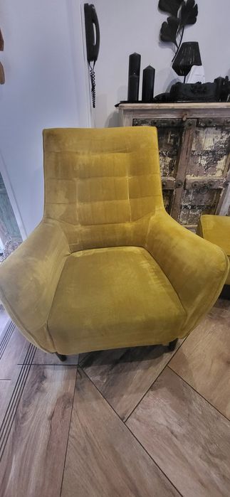 Okazja! Używany Fotel Wypoczynkowy Venus Z Hockerem stan bdb.