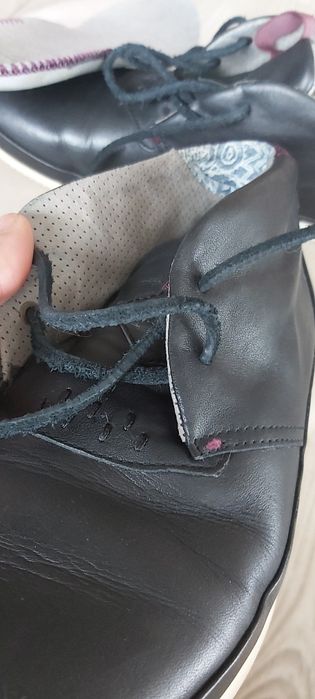 Męskie półbuty skórzane