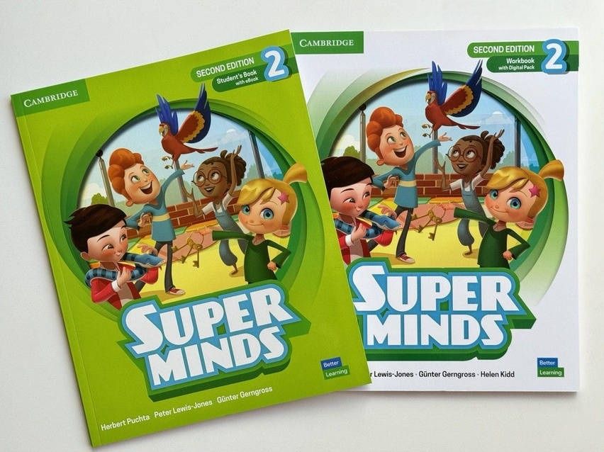 Super minds 2nd edition комплект книг