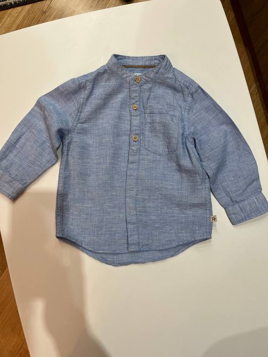 Лляна сорочка NEXT 12-18 нова