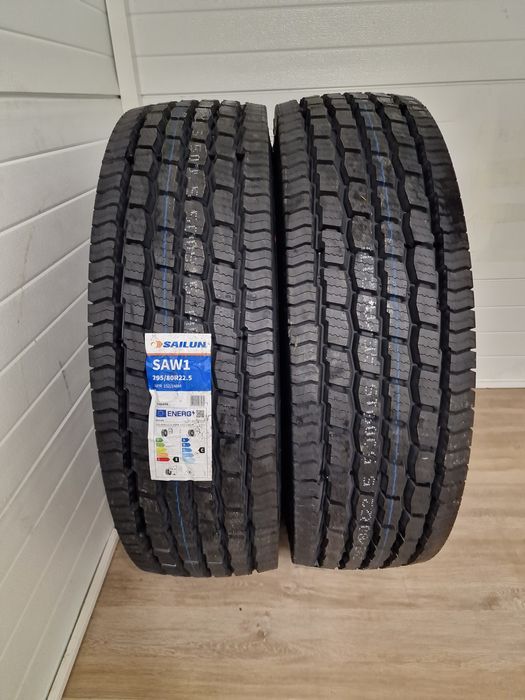 295/80R22.5 (1220netto)  SAILUN ZIMOWA PRZÓD opony mocne  opona