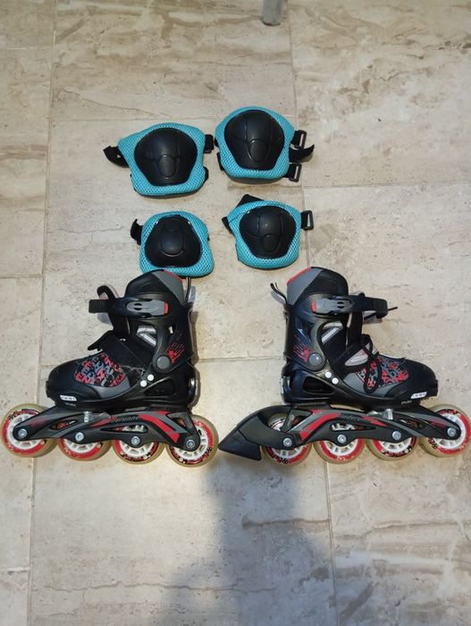 Роликові ковзани Bladerunner Phaser XR Combo 28-32 пуліуретанові колес