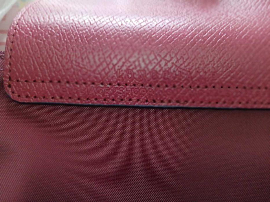 Carteira longchamp vermelha