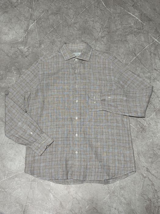 Лляна сорочка Massimo Dutti (оригінал)