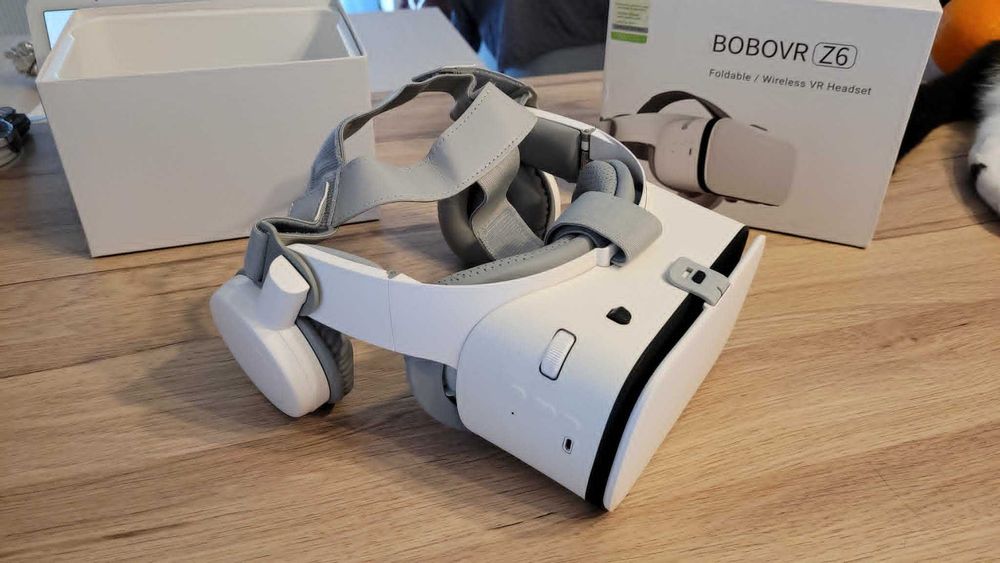 Okulary 3D VR ze słuchawkami BOBOVR Z6