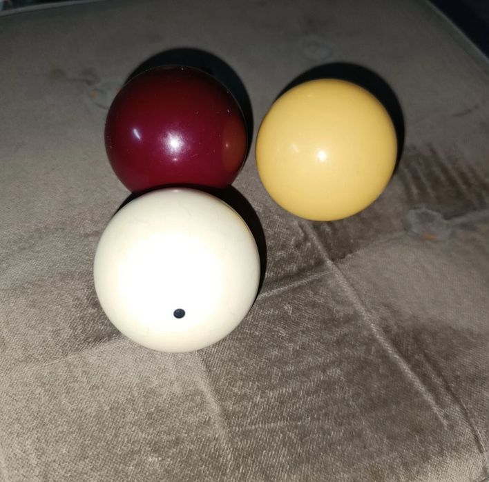 Conjunto completo de Bolas de Bilhar Livre  Carambola Vintage Aramith