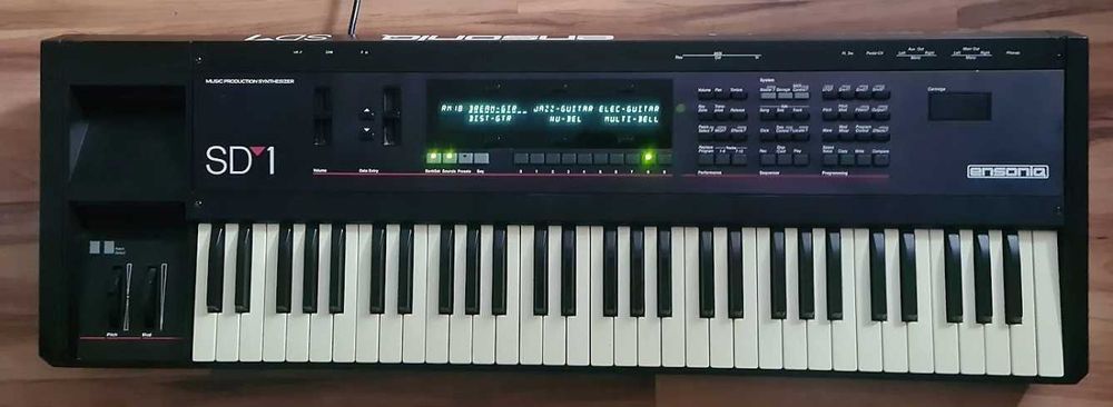 Ensoniq SD-1 Music Production Synthesizer - Potężne brzmienie!