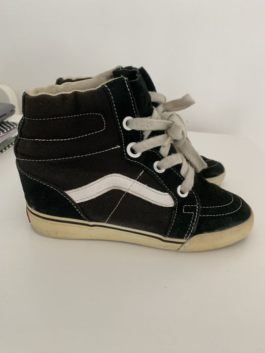Vans Old Skool originais com salto