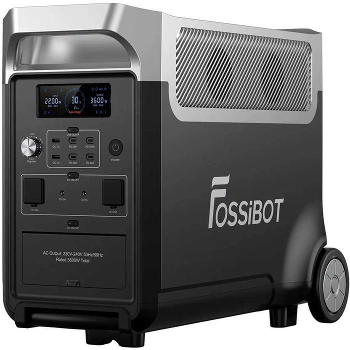 Зарядна станція Fossibot F3600PRO, 3600 Вт, 3840 Вт*год