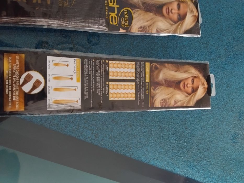 Extensões para Cabelo Natural cor Preta
