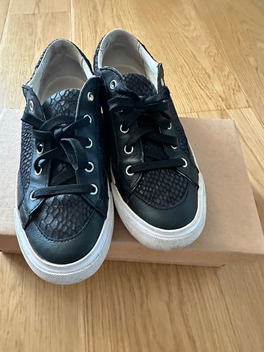 Trampki rozm.35 unisex Armani Jeans, skóra