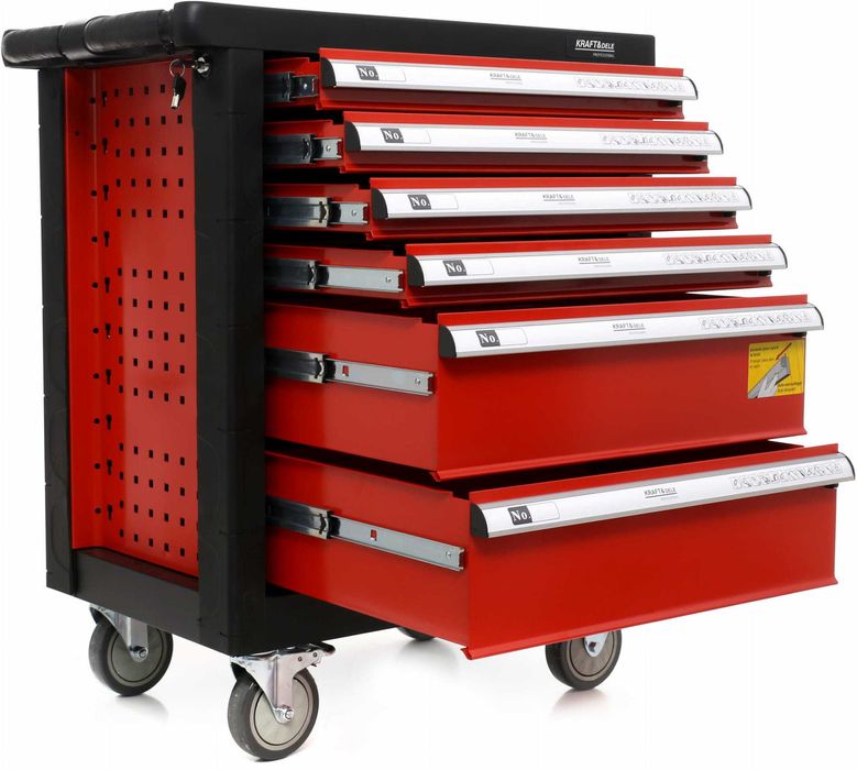 WÓZEK NARZĘDZIOWY SZAFKA Serwisowa Narzędziowa Warsztatowa 263 szt