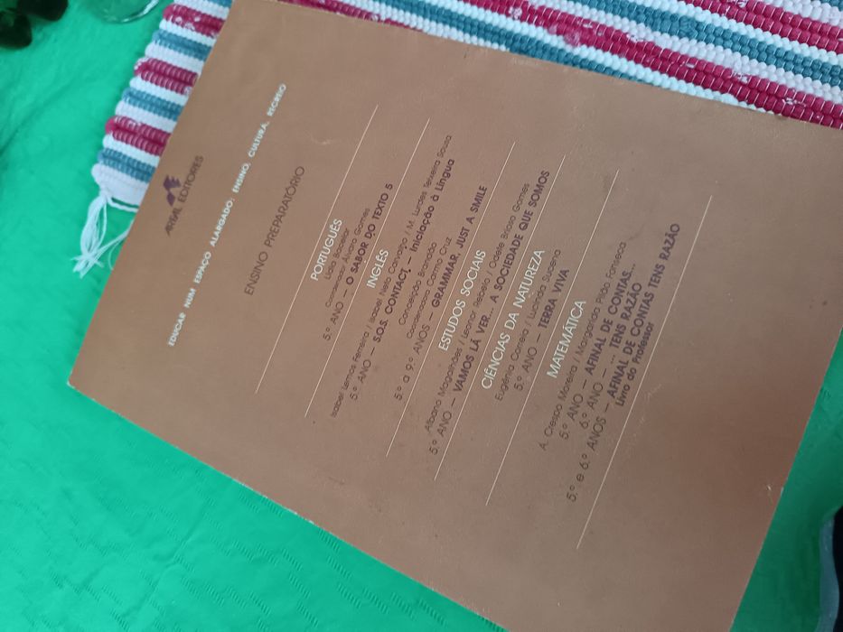 Livro Ciências da Natureza (1986)