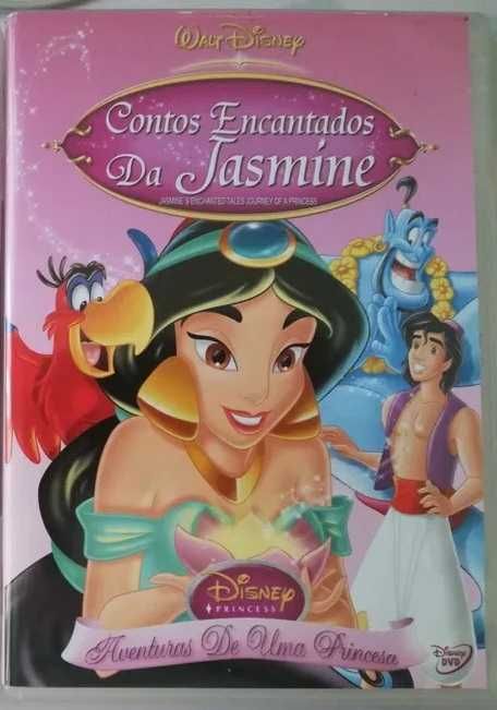 disney  contos encantados da jasmine dvd