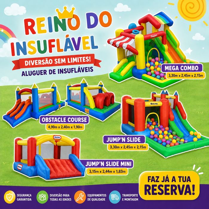 Reino do Insuflavel - Aluguer de insuflavel
