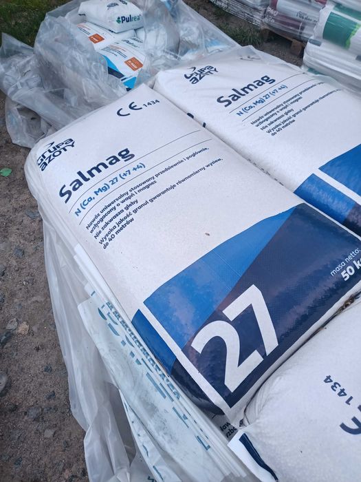 Salmag 27%N, nawóz salmag w workach po 50 kg, Salmag nawóz azotowy