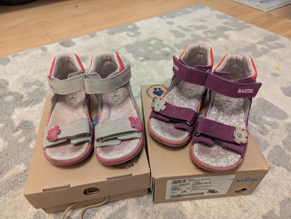 Бартек Bartek босоніжки сандалі шкіряні ортопедичні