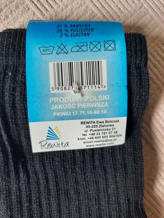 Skarpety męskie frotte 43/46
