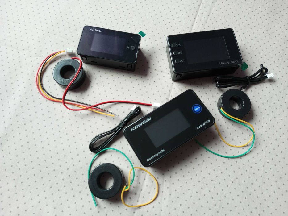 Ваттметр универсальный.Частота температура