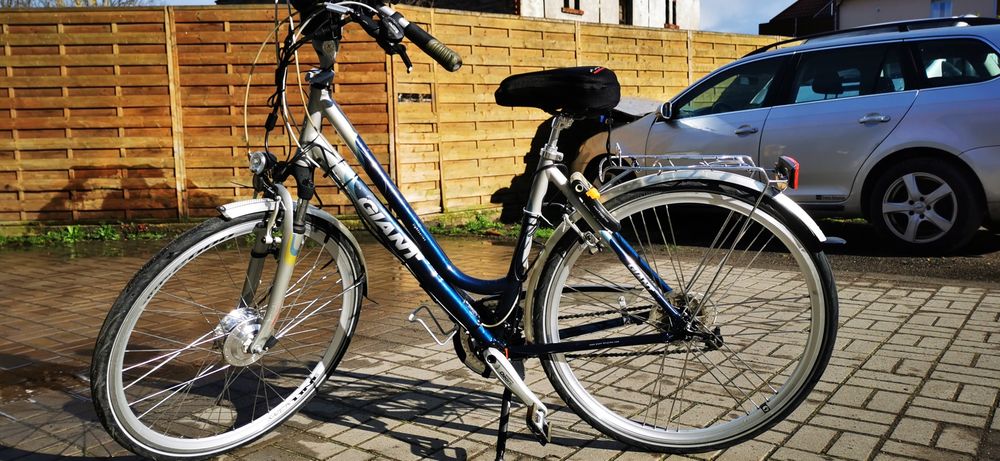 Rower damski elektryk Giant Wałbrzych • OLX.pl