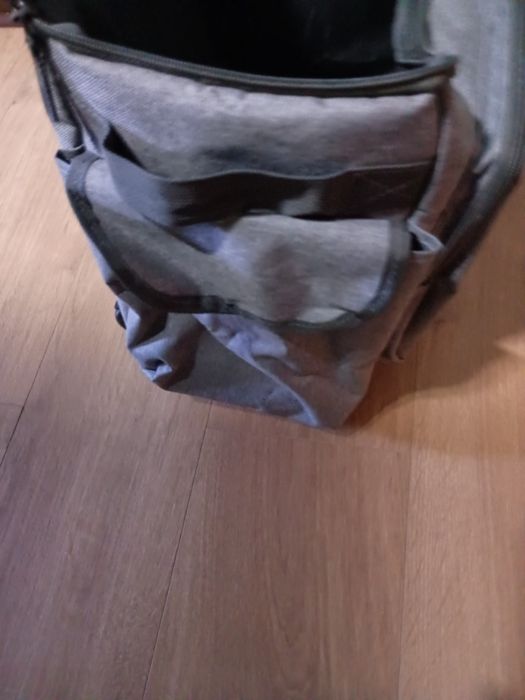 trolei em tecido (tipo sarja)