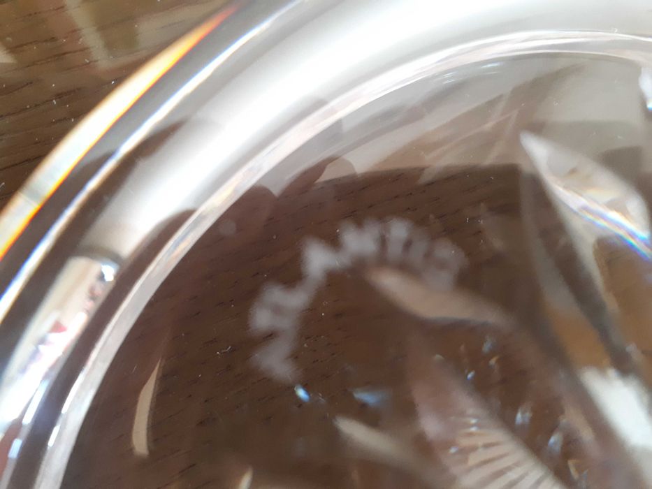 Cinzeiro de cristal marca Atlantis