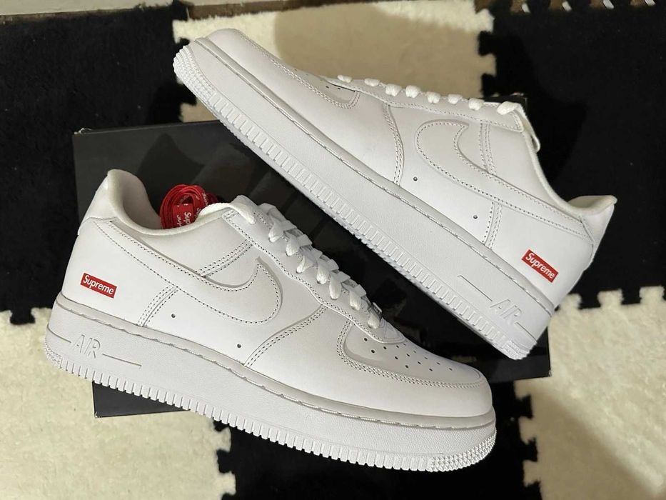 Nike_Air_Force_1_Low_Supreme_Biały R.42