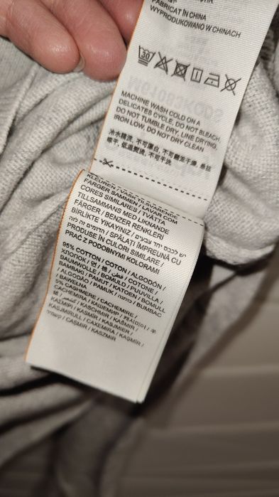 Sweter Superdry r. M kaszmir szary