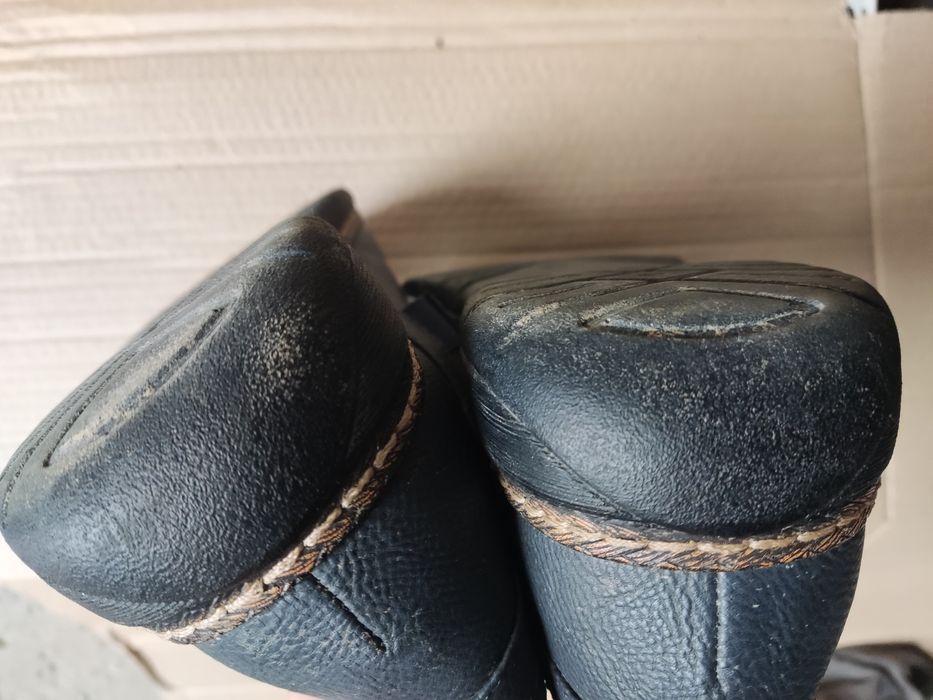 Półbuty baleriny z szerokimi noskami