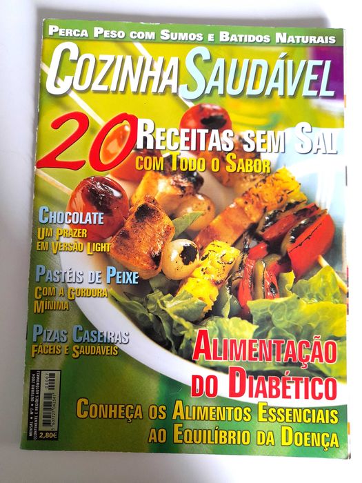 Revista Culinária da coleção Cozinha Saudável Número 7 2004