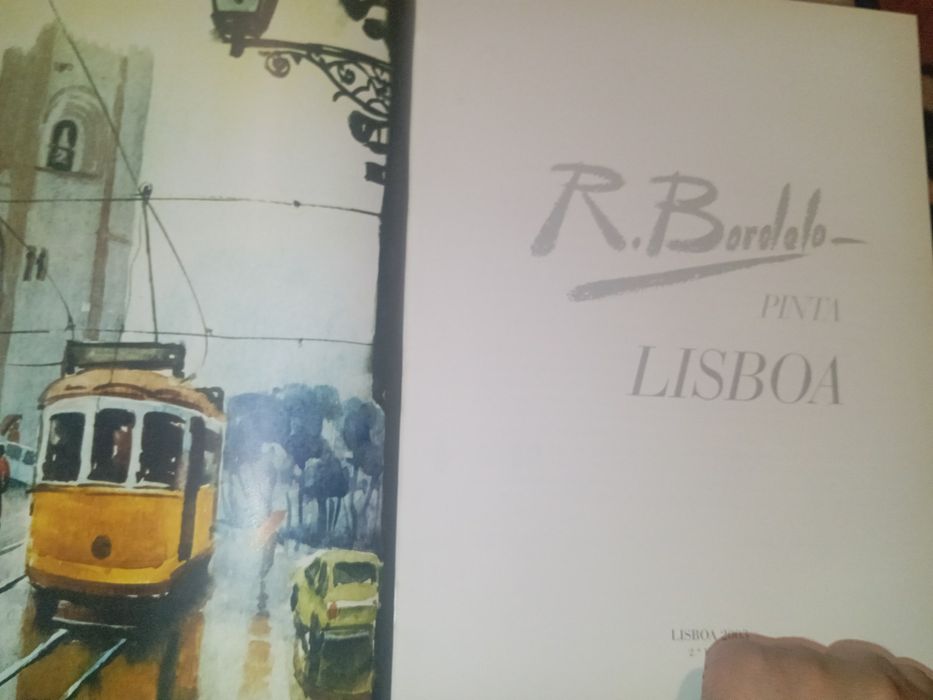 Livro Lisboa com imagens