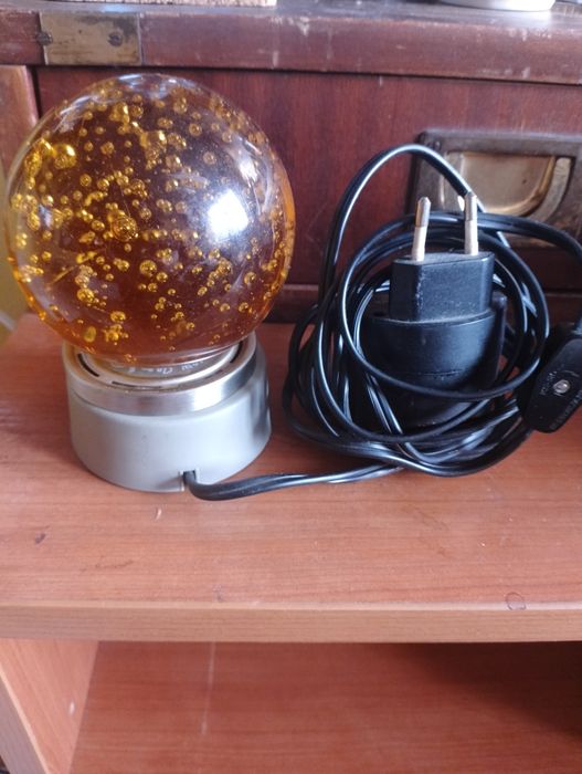 Lampka nocna, kula, wczesna Ikea