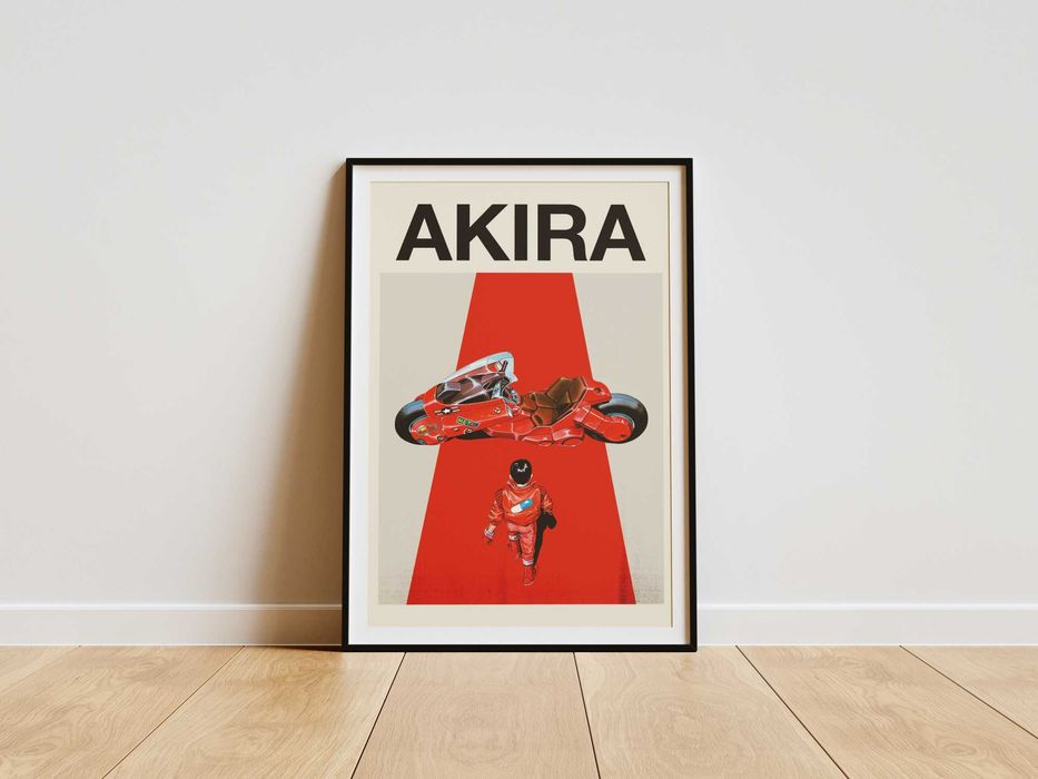 Plakat Akira Anime Japan Vintage