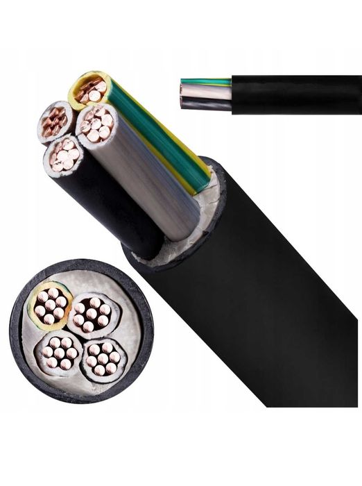 Kabel przewód ziemny YKY 4x16 miedziany