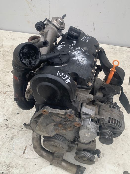 Silnik Komplet Sharan Alhambra 1.9 TDI AUY 116 KM 195 tkm