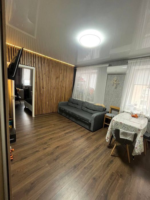 1к квартира, індивідуальне газове  опалення, тепла підлога