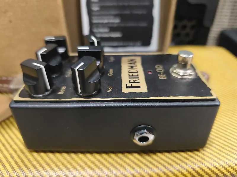 Friedman BE OD overdrive _ distortion (novo, na caixa, com garantia)