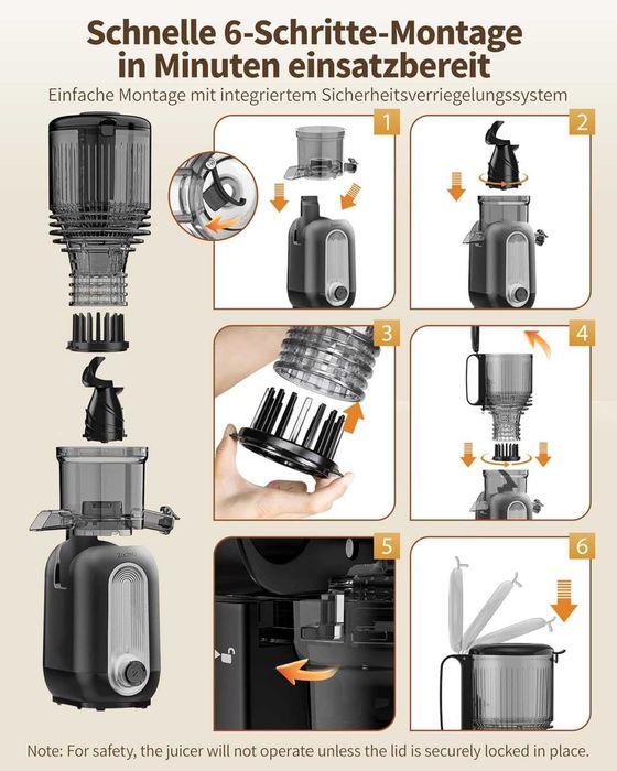 Шнекова соковижималка Zachvo MP-802M
