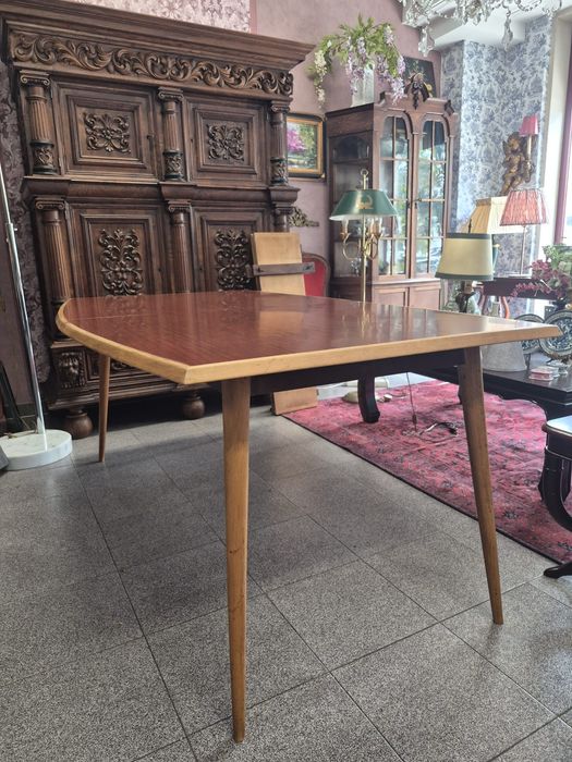 Mesa de Jantar Vintage Anos 60- Tampo Extensível.