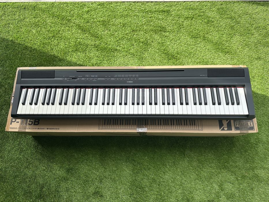 Pianino cyfrowe Yamaha P-115 – Stan jak nowe! (Model wyższej klasy niż P-45 / P-145)