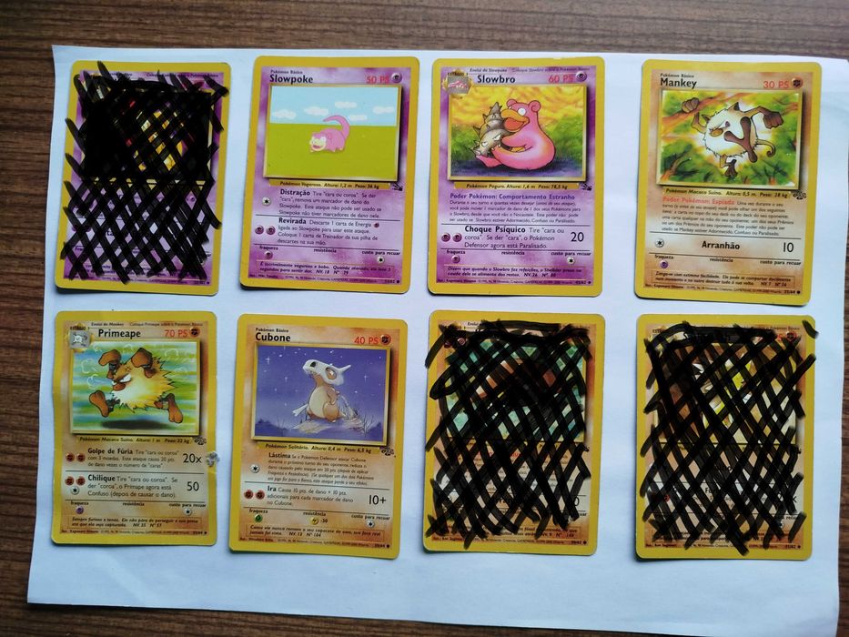 Cartas Pokémon TCG M PT 2