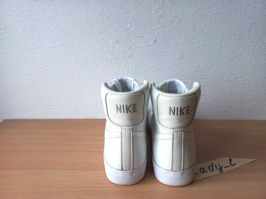 Шкіряні кросівки хайтопи Nike Blazer Mid 36,5 р. устілка 23,3 см.