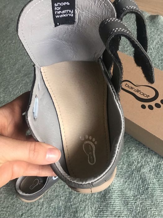 Skórzane buty przejściowe Barefoot Elf Walker 3F