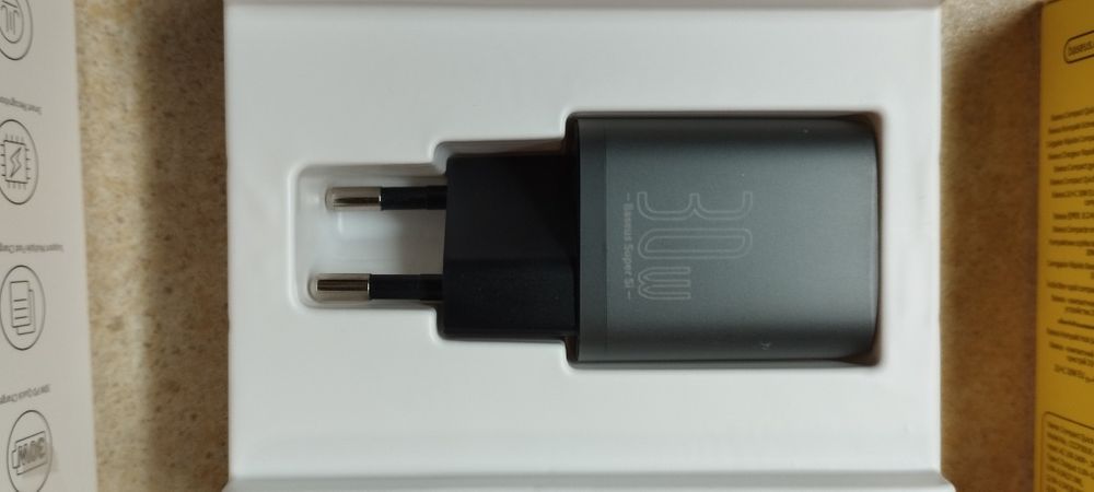 Блок живлення телефону Baseus 30w Type C