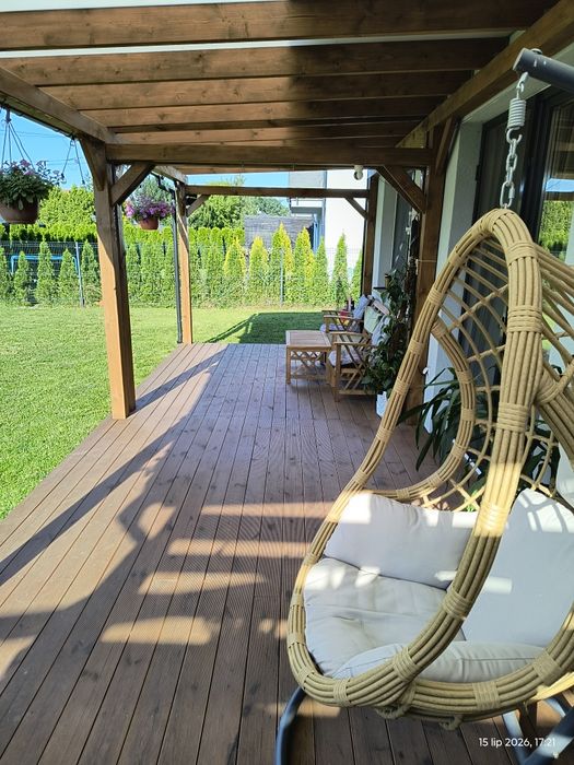 Dom bliźniak 75m² garaż w bryle działka 400m² taras 30m² blaszak 12m²