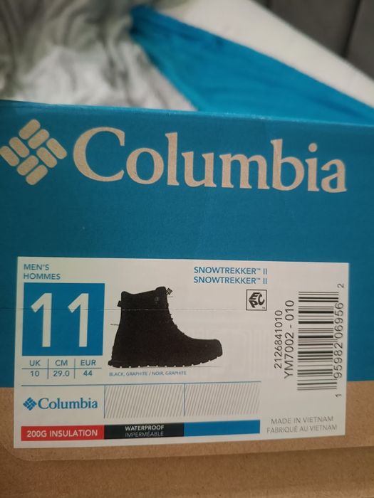 Зимові черевики Columbia 44 розмір