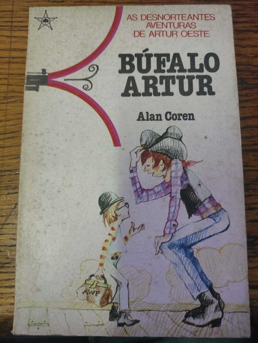 livro "Búfalo Artur" da série "As Desnorteantes Aventuras de Artur Oeste"Alan Coren.
