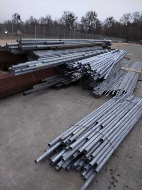 Rura używana  słupki 42mm 48  51 rury 60 mm fi 76  profile ogrodzenia
