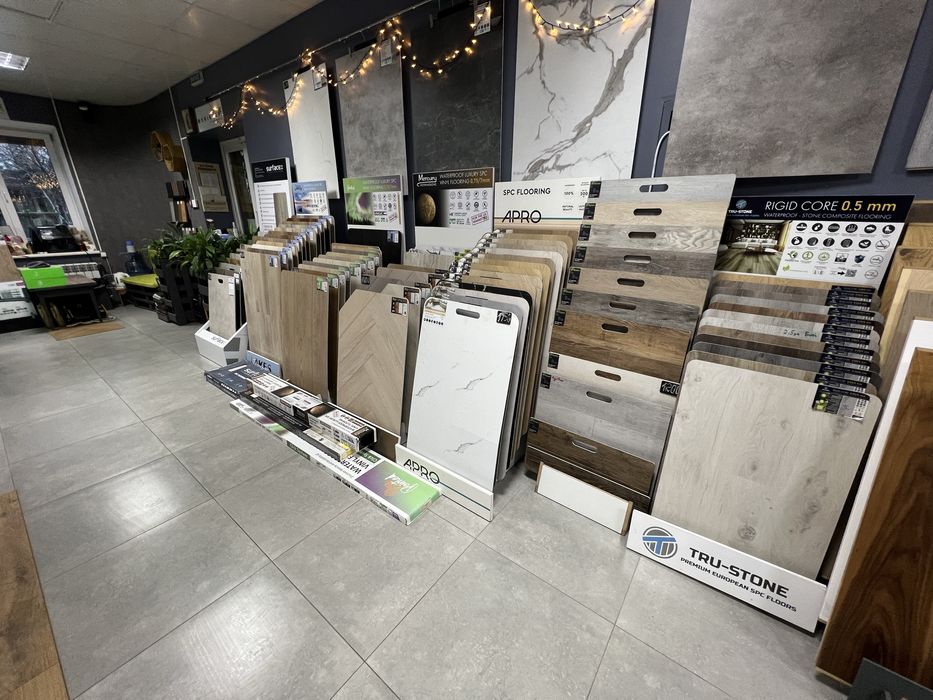 Вінілова підлога, SPC, ламінат Рівне купити